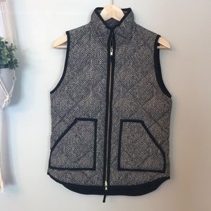 Jcrew Factory Herringbone Vest